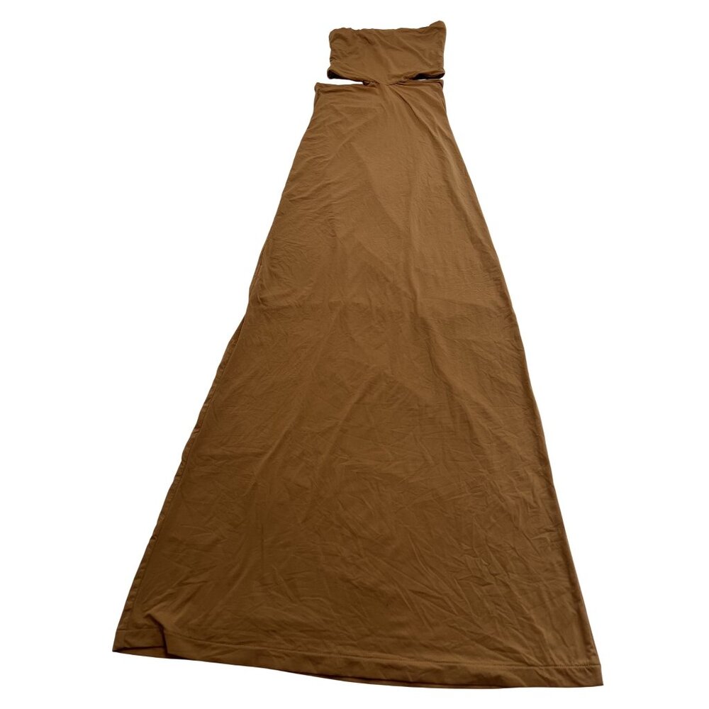 CHAM Cut-Out Dress in Camel